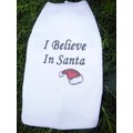 I Believe in Santa Dog Tank Top: Dogs Holiday Merchandise 
