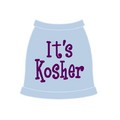 It's Kosher Blue Dog Tank Top: Dogs Religious Items 
