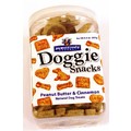 Cinnamon Peanut Butter Doggie Snacks, 8oz<br>Item number: 02002-CASE OF 6: Dogs Treats 