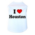 I Love Houston- Dog Tank: Dogs
