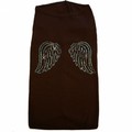 Blue Crystal Angel Wings Doggy Tank: Dogs Pet Apparel 