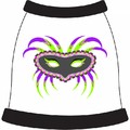 Mardi Gras Mask 4 Dog T-Shirt: Dogs Pet Apparel 