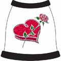 Valentine Rose Dog T-Shirt: Dogs Holiday Merchandise 