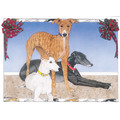 Greyhound Trio<br>Item number: C867: Dogs Holiday Merchandise 