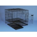 Black Puppy Pen - Reg Mesh: Dogs Beds and Crates 