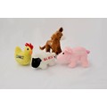 Dog Toy Bundle - Barnyard Bundle<br>Item number: 999BY: Dogs Toys and Playthings Squeak Toys 