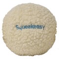 Doggy Squeakeasy - White (Plush): Dogs Toys and Playthings Squeak Toys 