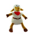 Frontier Looney Lamb - 11"x9"x1.5"<br>Item number: 25715: Dogs Toys and Playthings Squeak Toys 