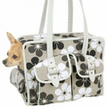 Slant Pocket Pet Tote: Dogs Travel Gear Carriers 
