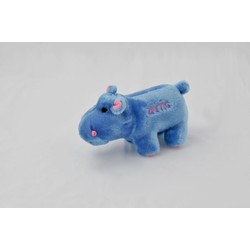 Dog Toy - Zaftig the Hippo - Includes 3 toys/case