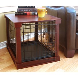 Cage with Wooden Crate Cover