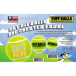 Custom Color Logo Tuff Balls