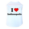I Love Indianapolis- Dog Tank