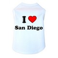 I Love San Diego- Dog Tank