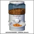 Autopetfeeder - Small (Light Gray) (Nylon and PP Plastic)<br>Item number: 2000GS