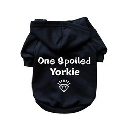 One Spoiled Yorkie- Dog Hoodie