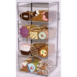 Small Bakery Case with cookies