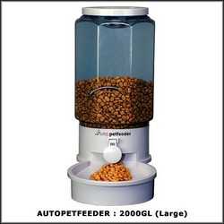 Autopetfeeder - Large (Light Gray) (Nylon and PP Plastic)