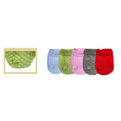 Hand Knit  Wool Cardigan -  Checker
