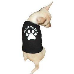 Talk to The Paw Dog Tank Top