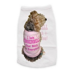I Hate Tinkerbell That Bitch Has Everything Dog Tank Top