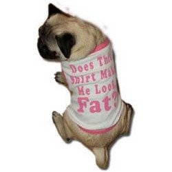 Does This Shirt Make Me Look Fat? Dog Tank Top
