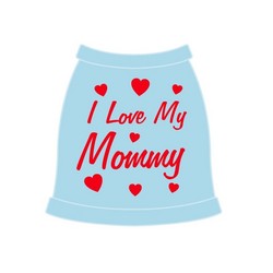 I Love My Mommy Dog Tank Top