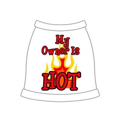 My Owner Is Hot Dog Tank Top