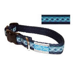 Air Collar - Navy Waves