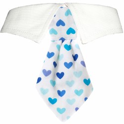 Blue Heart Shirt Collar