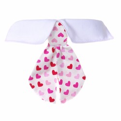 Pink Heart Shirt Collar