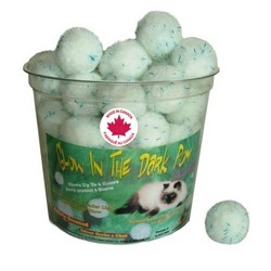 Mini Glow in the Dark Pom Pom Made in Canada