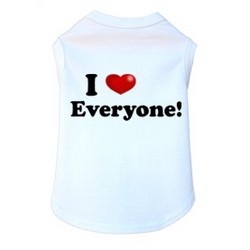 I Love Everyone- Dog Tank