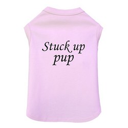 Stuck Up Pup- Dog Tank