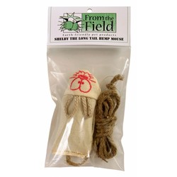 Shelby the long tail hemp mouse - 6/Case