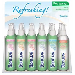 Tropiclean Cologne Display