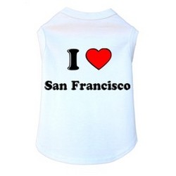 I Love San Francisco- Dog Tank