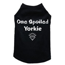 One Spoiled Yorkie- Dog Tank