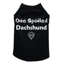 One Spoiled Dachshund- Dog Tank