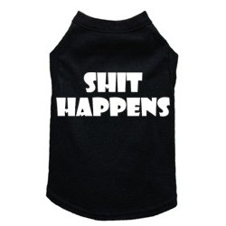 Shit Happens- Dog Tank