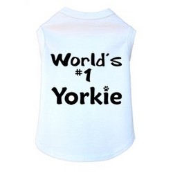 World's #1 Yorkie- Dog Tank