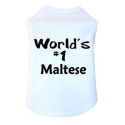 World's #1 Maltese- Dog Tank