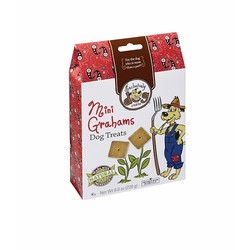 MINI GRAHAMS DOG TREATS - 8.0oz.