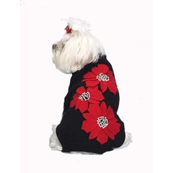 Sweater - Poinsettias