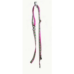 Patterned Nylon Duo Walker Leash