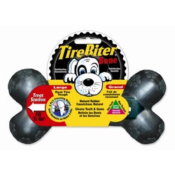 TireBiter Bone w/Treat Station - 3 Pack