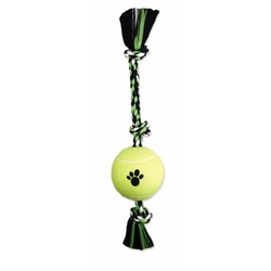 3 Knot Tug Big Tennis Ball - 3 Pack