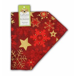 A Latham & Company Bandana "Glitter And Gold"