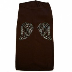 Blue Crystal Angel Wings Doggy Tank