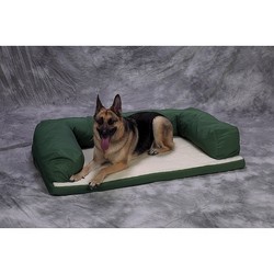 Bolstered Orthopedic Sofa Bed Fleece/Fabric